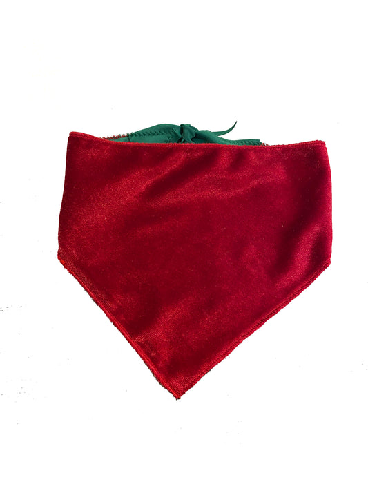 Velvet Christmas Bandana