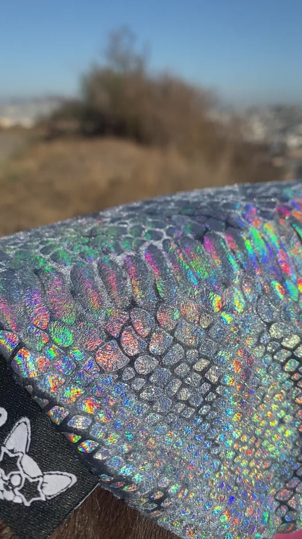 Dog Coat | Unicorn Glimmer Holographic Velvet Jacket – Disco Dog